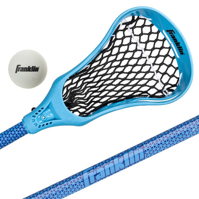 Franklin Sports Youth Lacrosse Stick & Ball Set - Blue