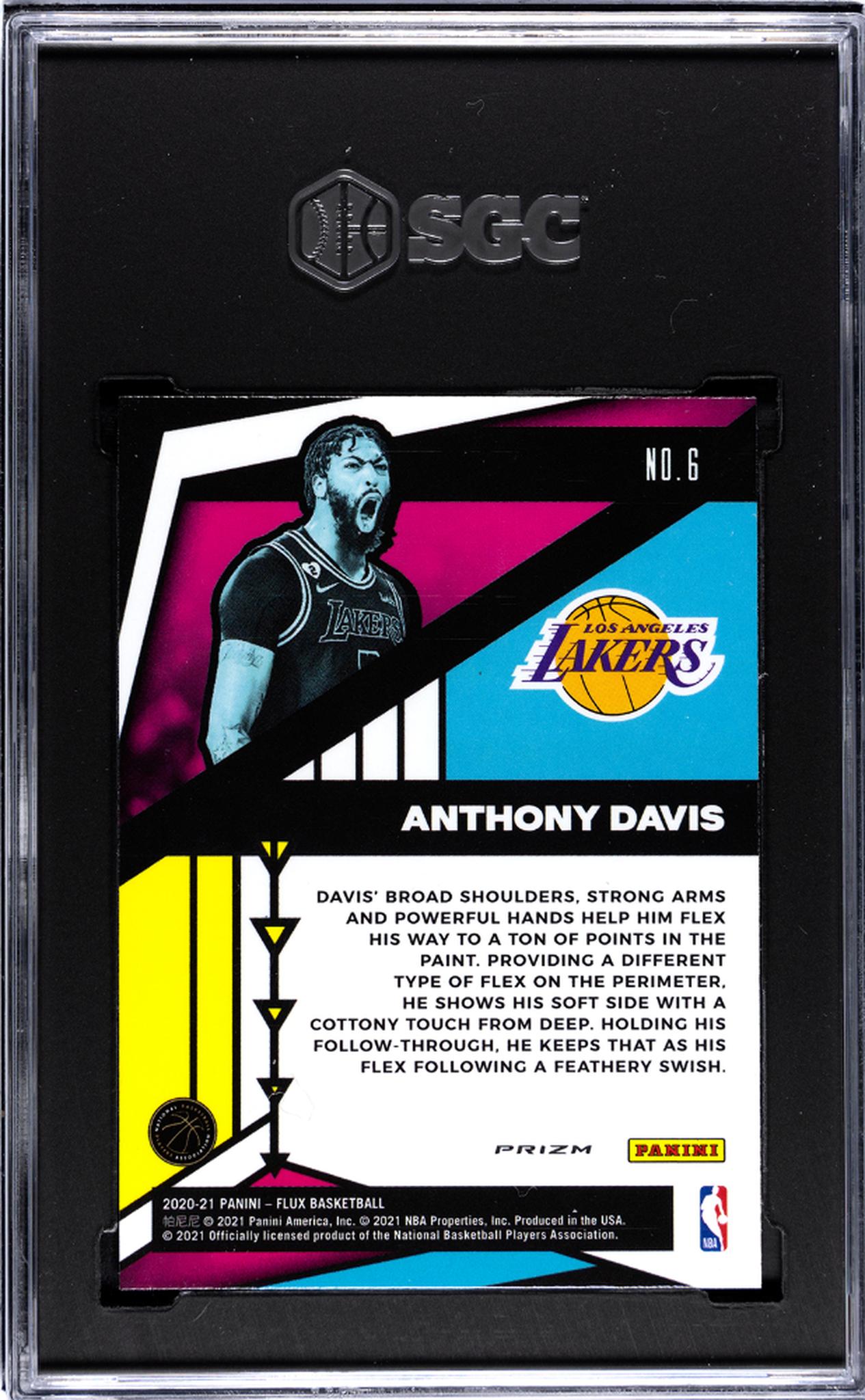 2020 Flux #6 Anthony Davis Flux Appeal SGC 9