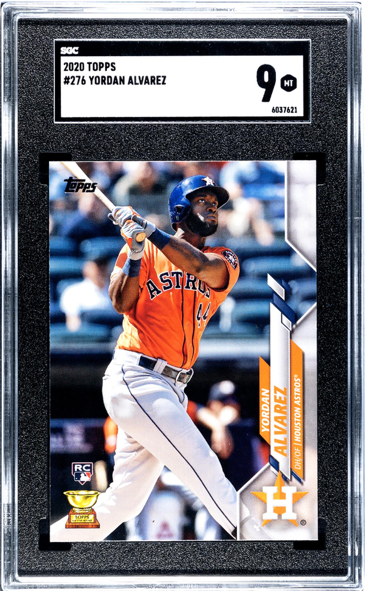 2020 Topps Yordan Alvarez #276 RC SGC 9