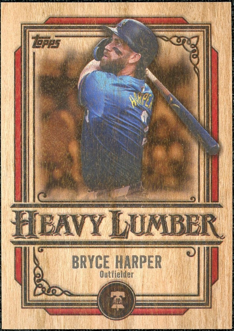2026 Topps Series 1 Bryce Harper #HL-4 Heavy Lumber