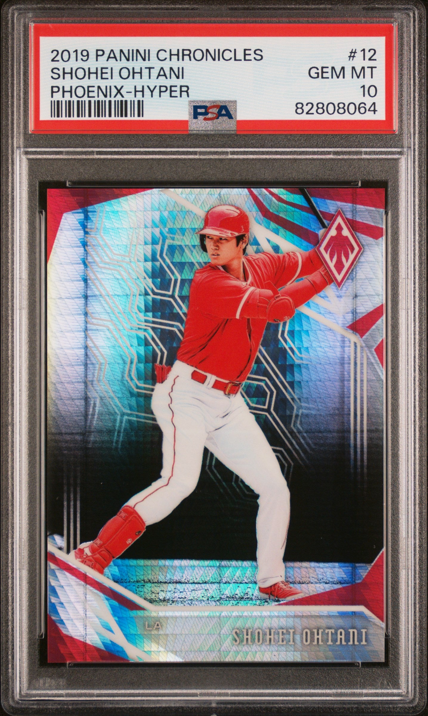 2019 Panini Phoenix Hyper Shohei Ohtani #12 /299 PSA 10