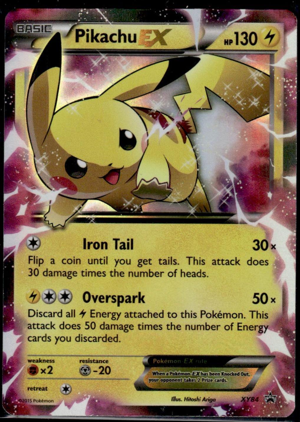 Pikachu XY84  Black Star Promo