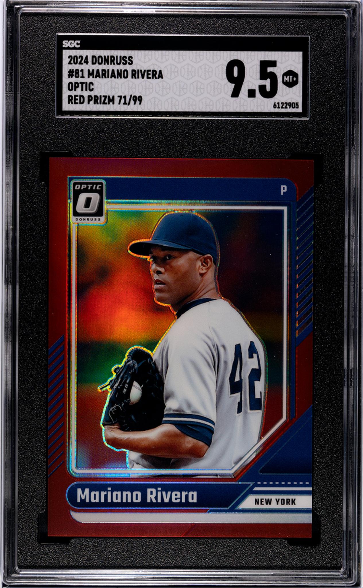 2024 Donruss Optic #81 Mariano Rivera Optic /99 SGC 9.5