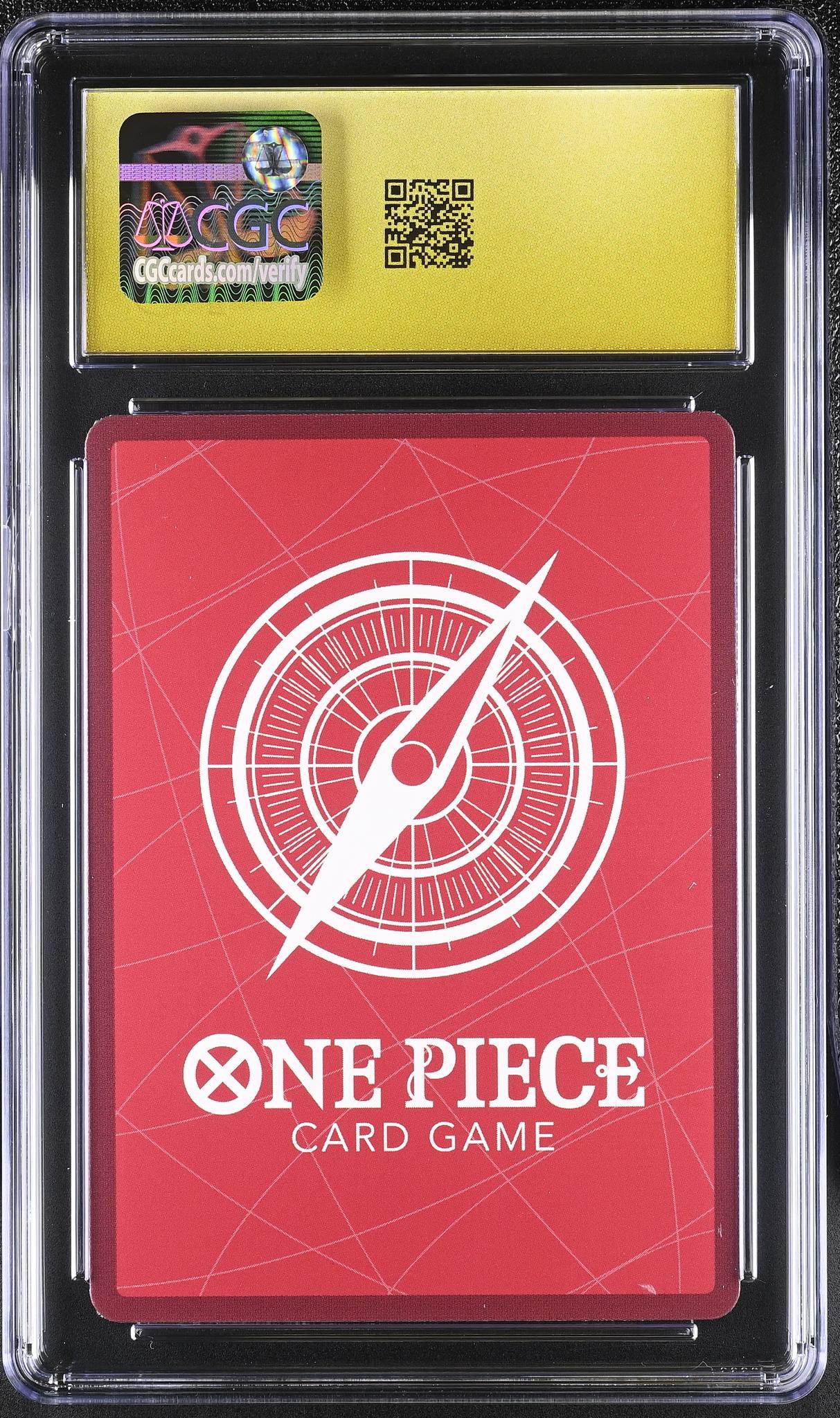 2024 One Piece #OP09-081 Marshall D. Teach Emperors in New World CGC 10