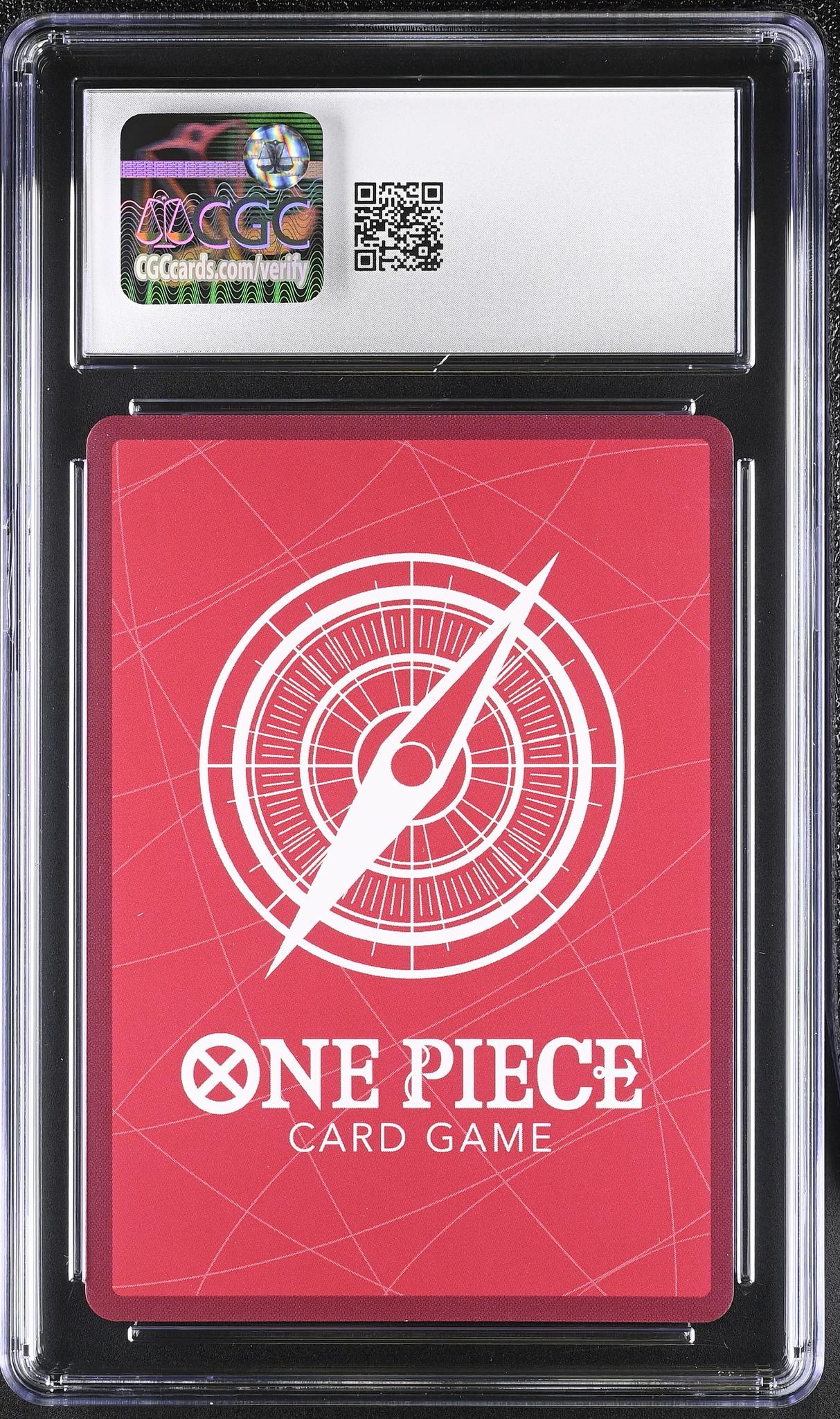 2025 One Piece #OP12-061 Donquixote Rosinante Legacy of the Master CGC 10