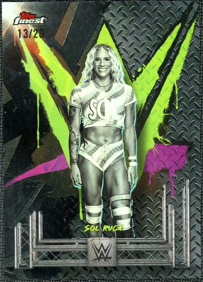 2025 Topps Finest Sol Ruca NXT #153 /20