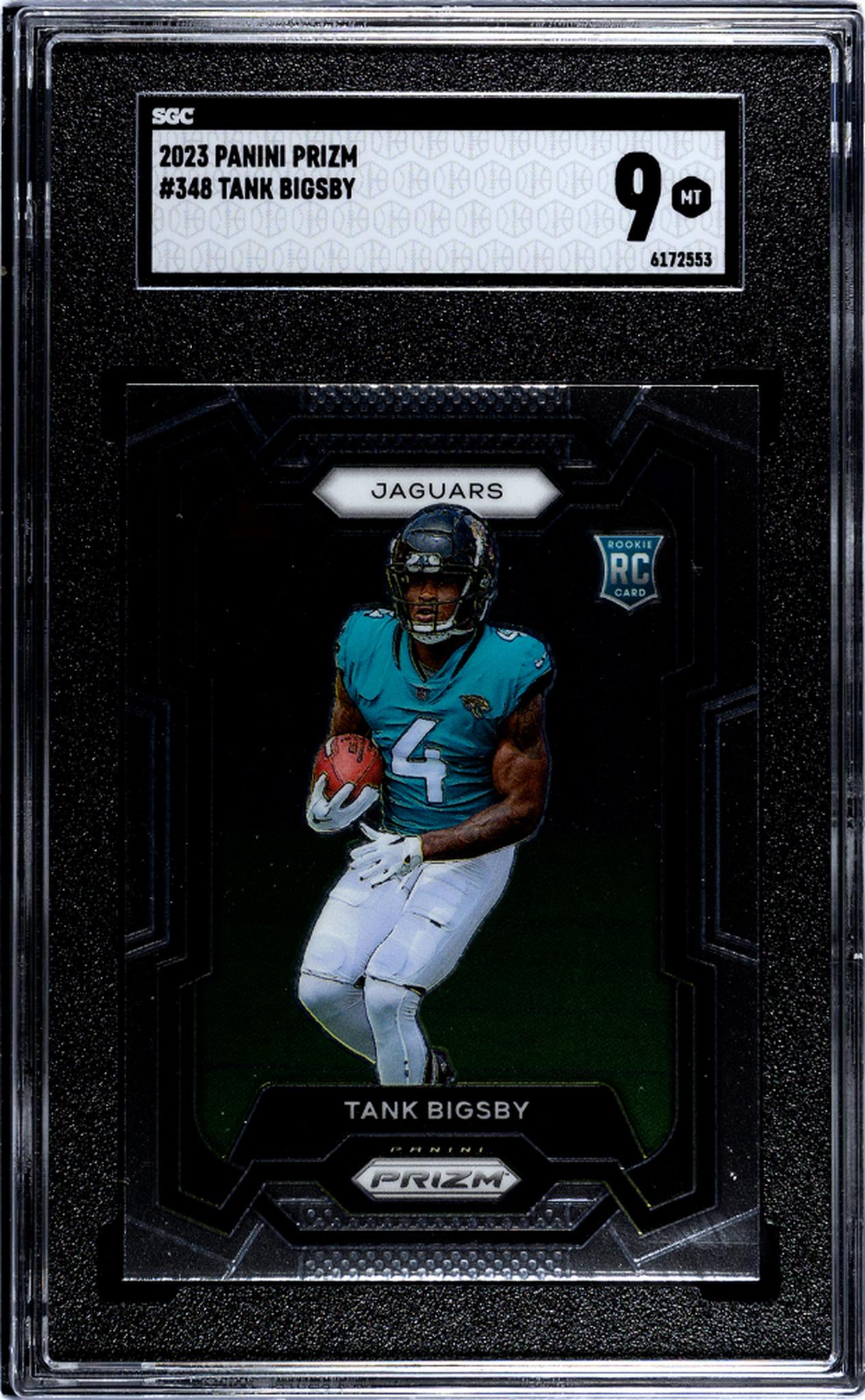 2023 Panini Prizm #348 Tank Bigsby  Rookie  SGC 9