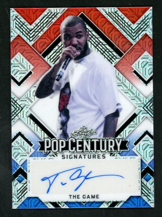 2022 Leaf Pop Century Signatures The Game Auto #BA-TG1 /2