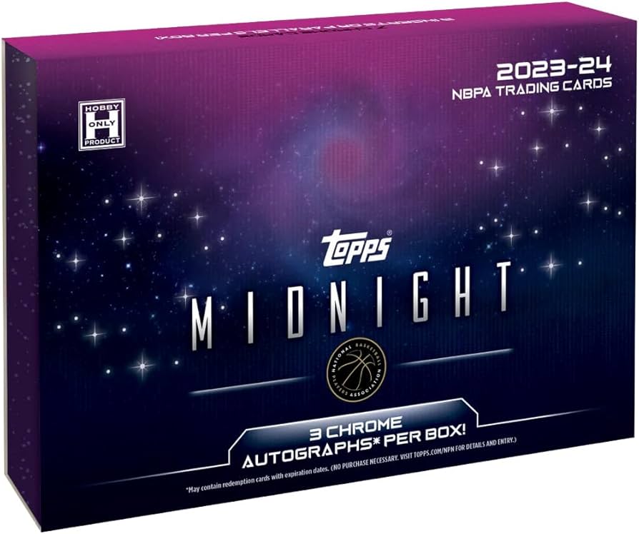 2023-24 Topps Midnight Basketball Hobby Box