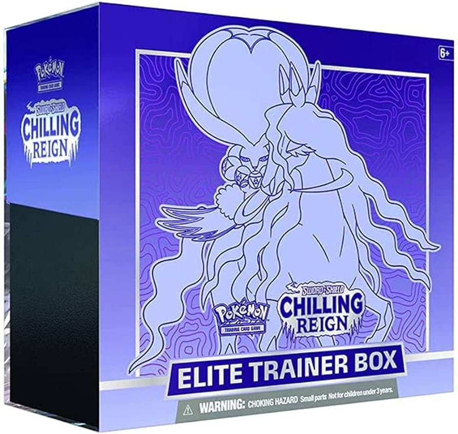 Pokemon TCG: Sword & Shield Chilling Reign Elite Trainer Box