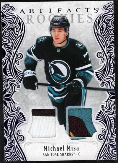 2025-26 Artifacts Rookies Michael Misa Purple Material /49