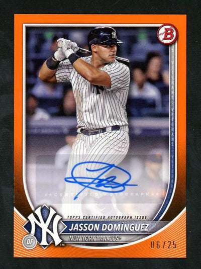 2023 Bowman Chrome Jasson Dominguez Auto #PRV-JD /75