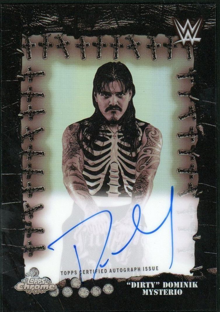 2025 Topps Chrome Cactus Jack WWE Dominik Mysterio Auto