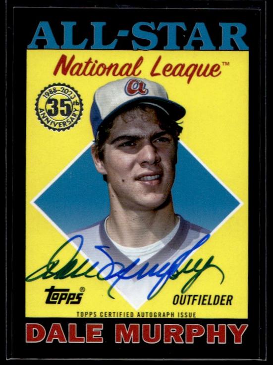 2023 Topps All-Star Dale Murphy Auto /50