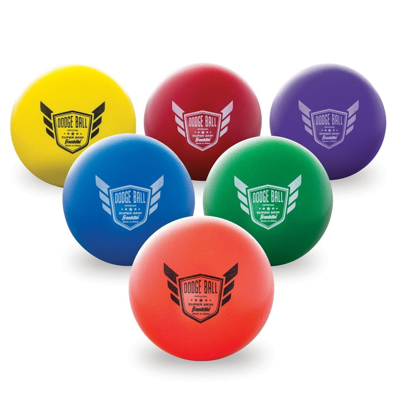 Franklin Sports Superskin Dodgeballs - Foam Playground Balls