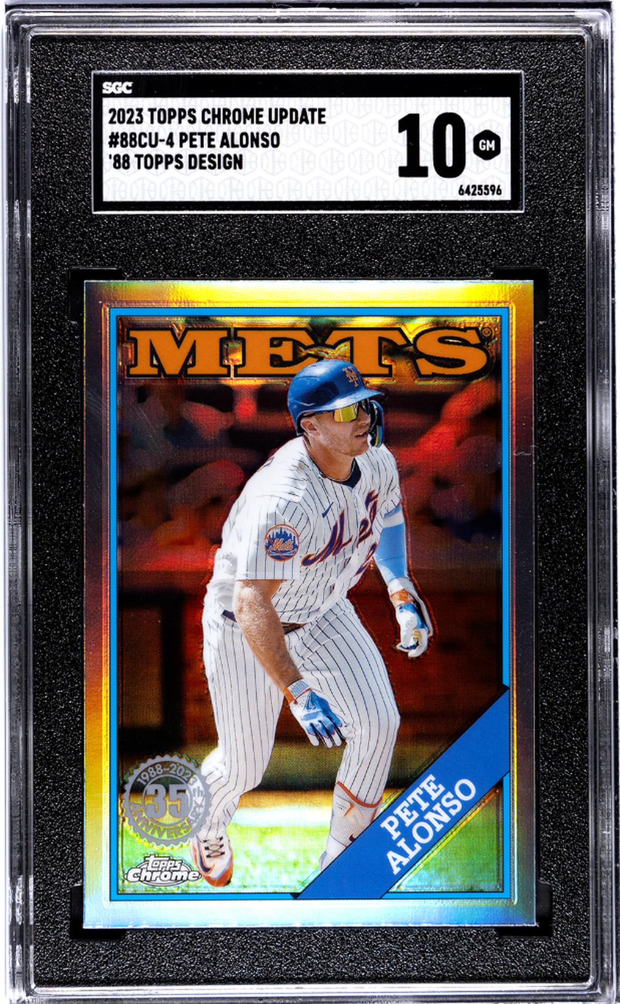 2023 Topps Chrome Update #88CU-4 Pete Alonso 88 SGC 10