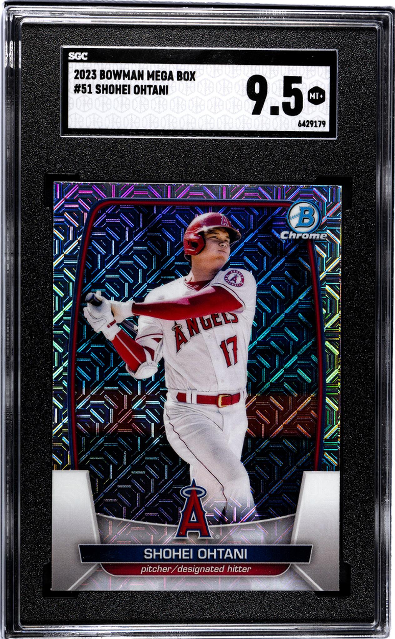 2023 Bowman Mega Box #51 Shohei Ohtani SGC 9.5