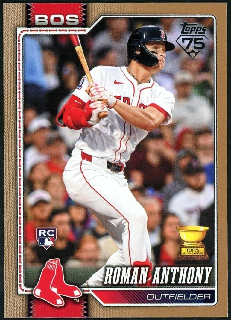 2026 Topps 189 Roman Anthony Gold Border /2026