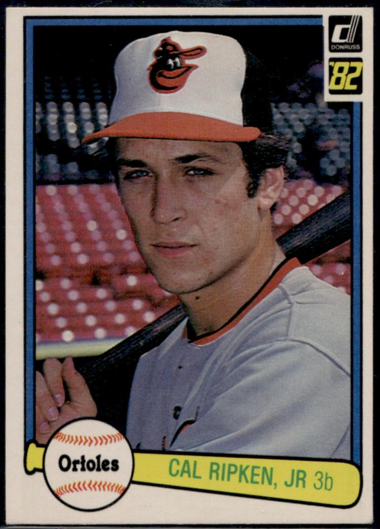 1982 Donruss Cal Ripken Jr  Rookie #405 