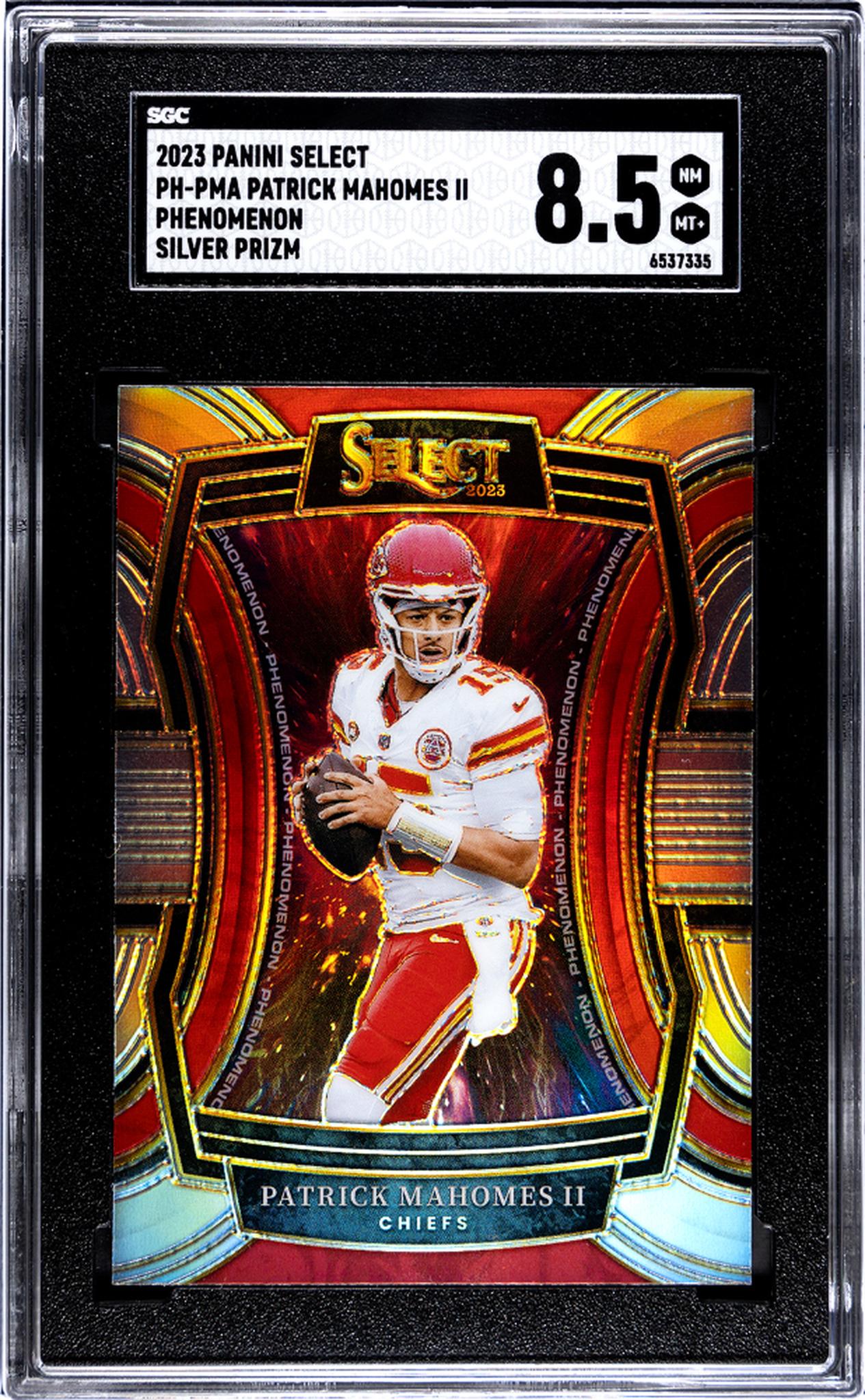 2023 Panini Select #PH-PMA Patrick Mahomes II Silver  SGC 8.5