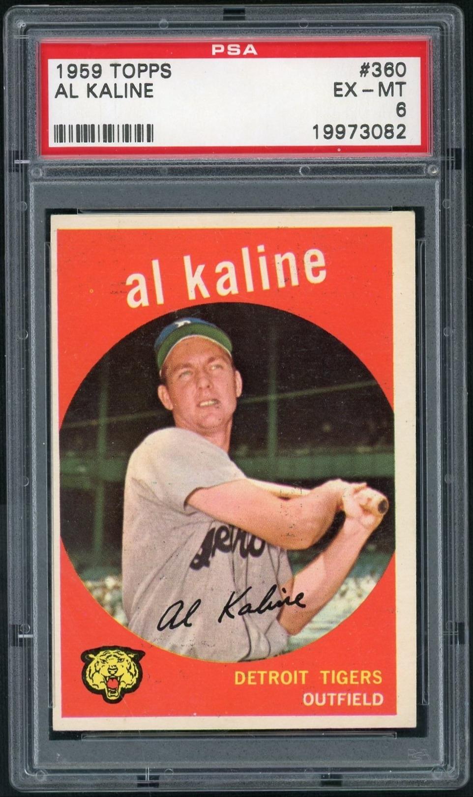 1959 Topps Al Kaline #360 PSA 6