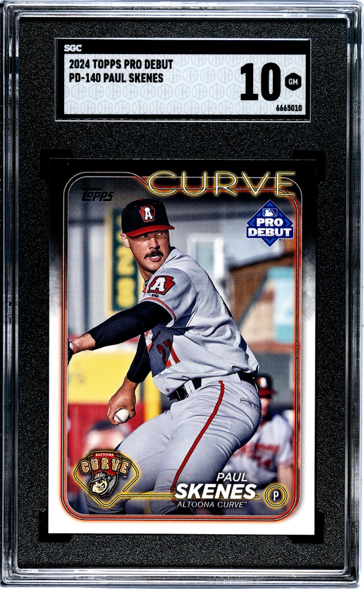 2024 Topps Pro Debut Paul Skenes #PD-140 SGC 10