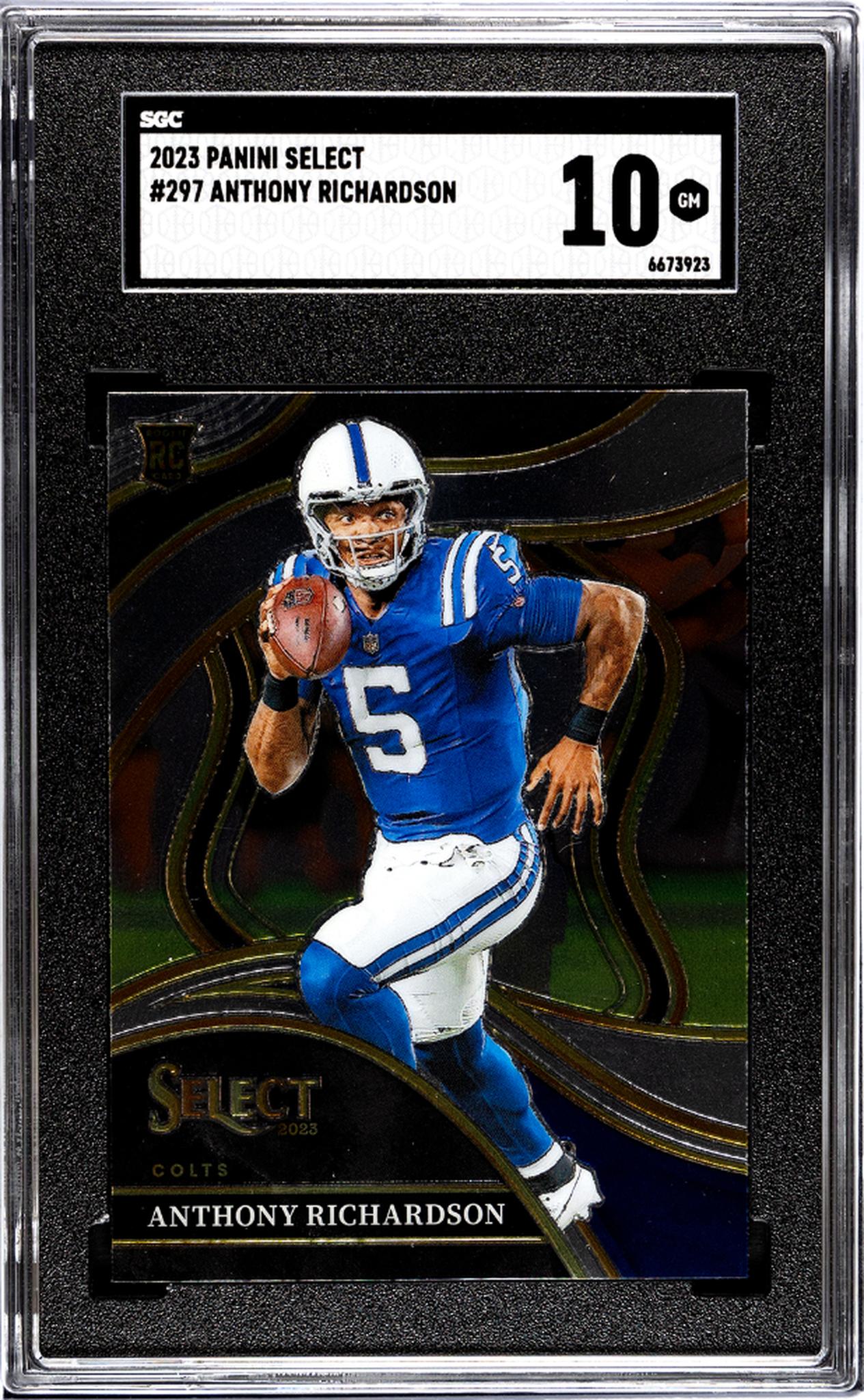 2023 Panini Select #297 Anthony Richardson SGC 10