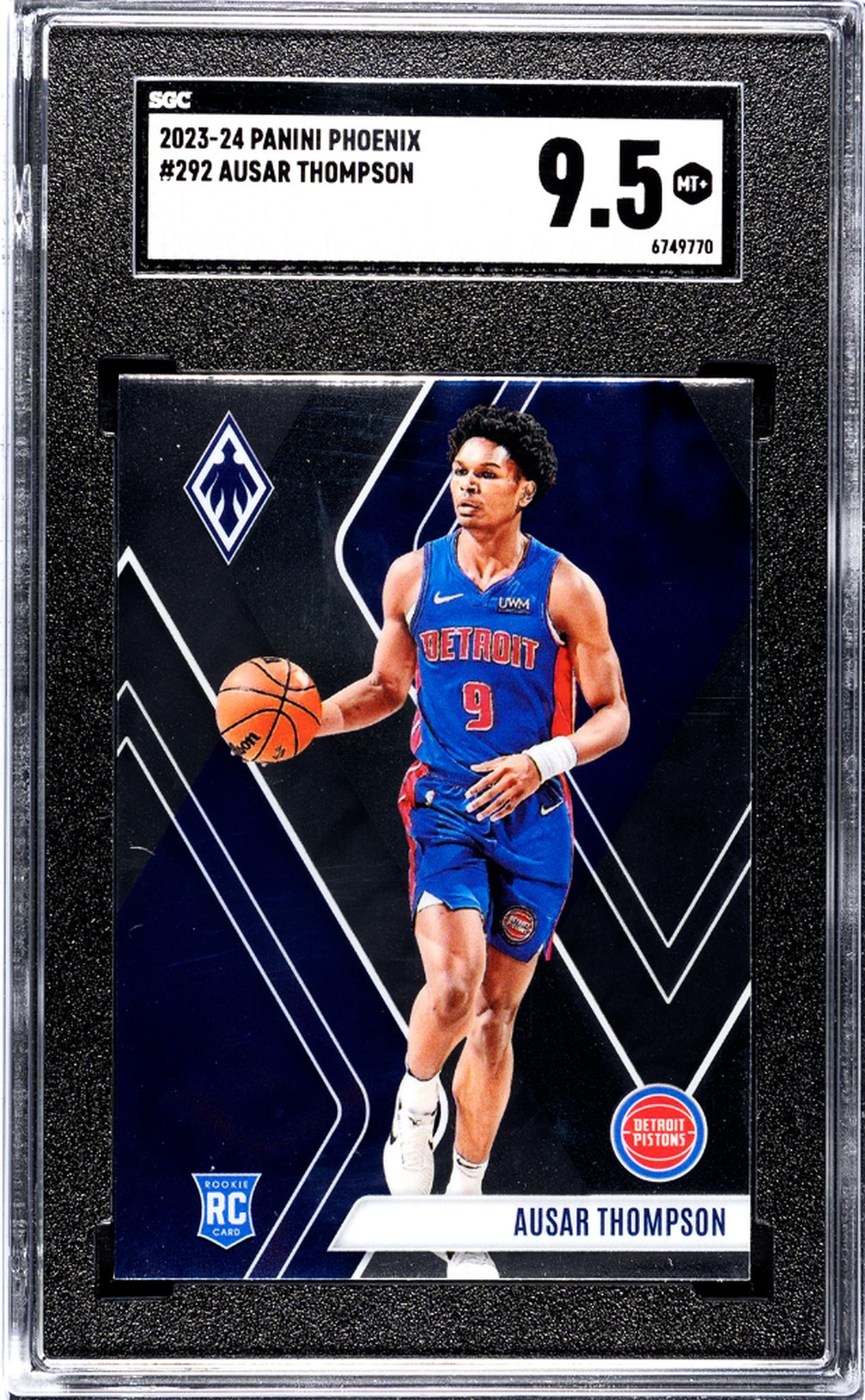 2023-24 Panini Phoenix Ausar Thompson #292 RC SGC 9.5