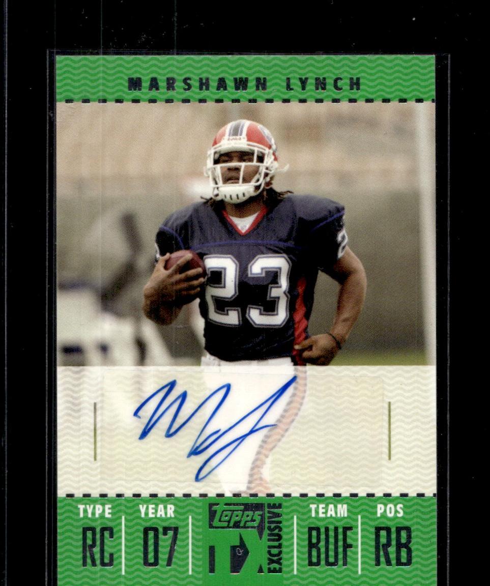 2007 Topps TX Exclusive Rookie Auto #FTA-ML Marshawn Lynch