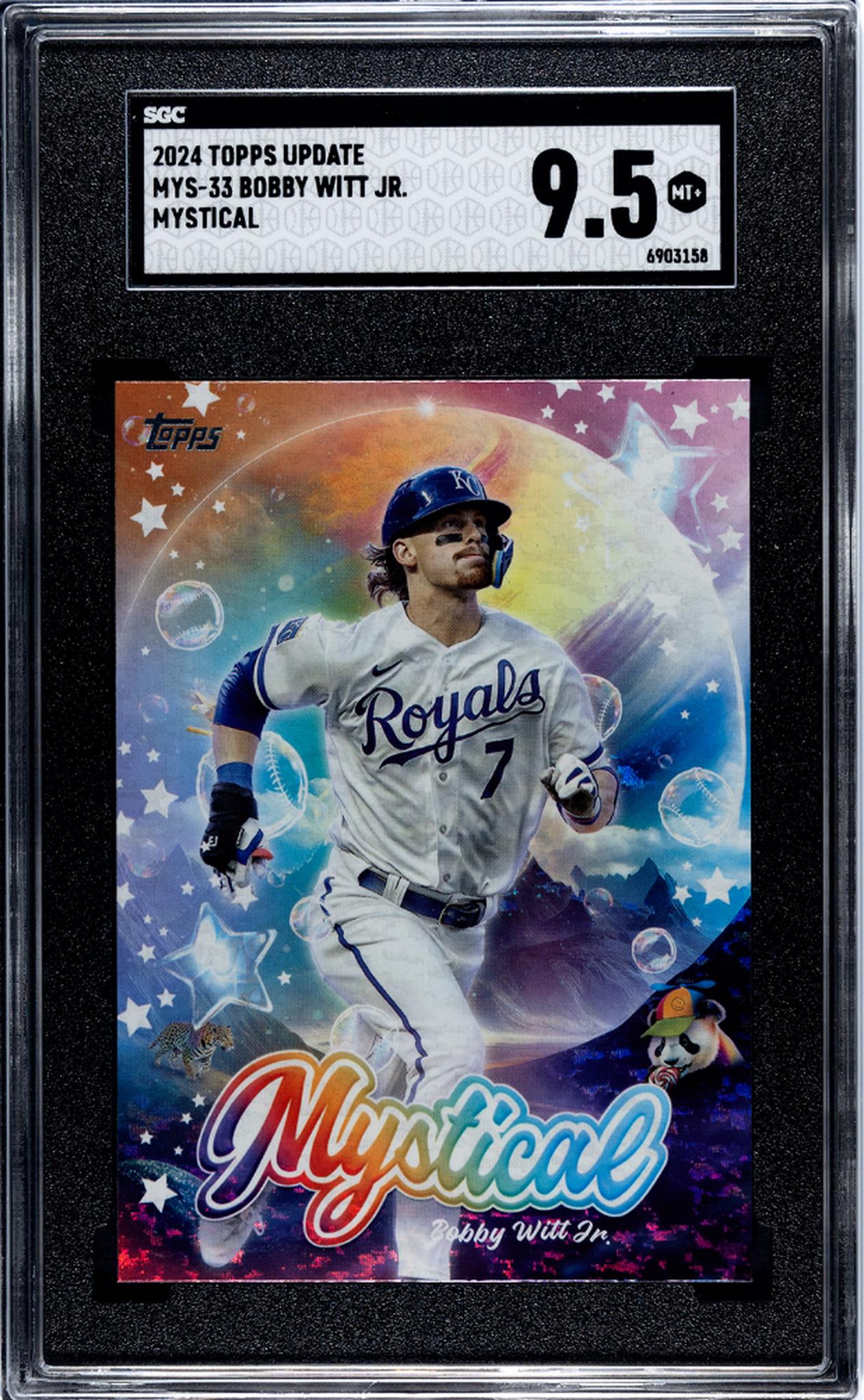 2024 Topps Update Mystical Bobby Witt Jr. #MYS-33 SGC 9.5