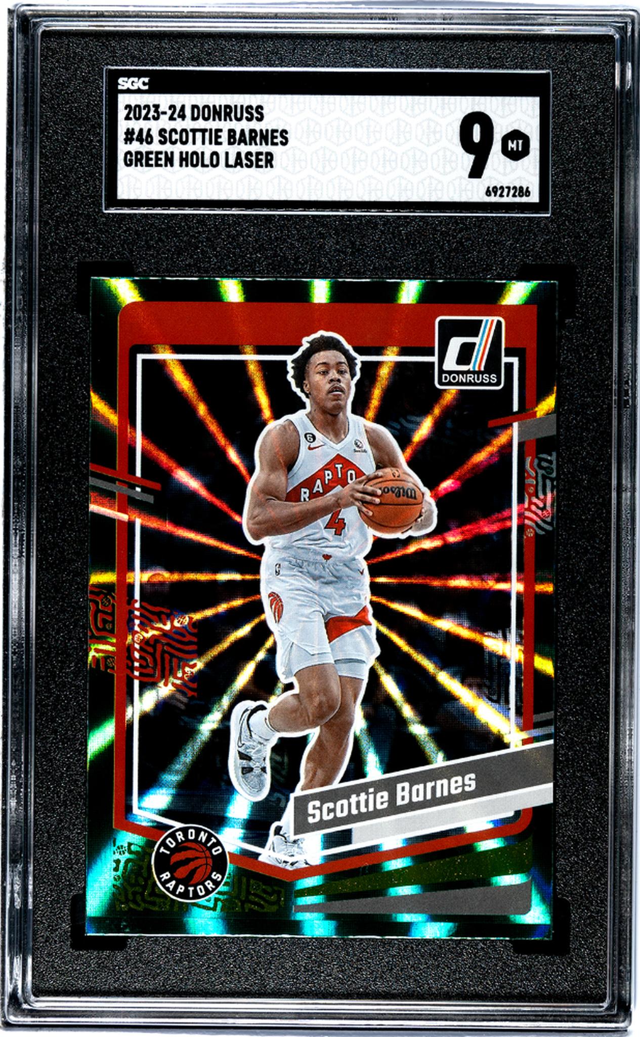 2023 Donruss #46 Scottie Barnes SGC 9