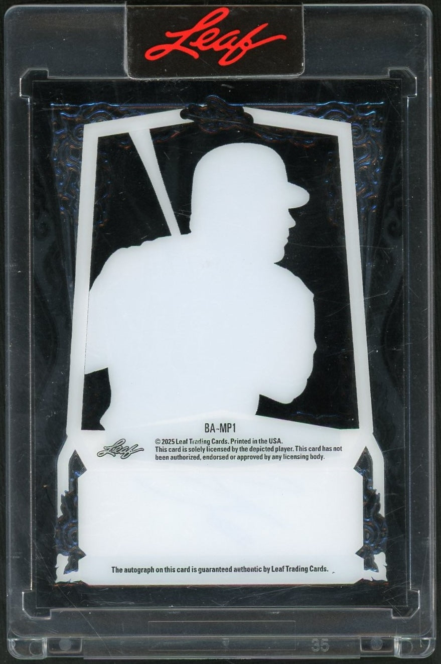 2025 Leaf Sports Heroes Mike Piazza Auto /8