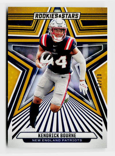 2024 Panini Rookies & Stars Kendrick Bourne #67 Gold SSP /10