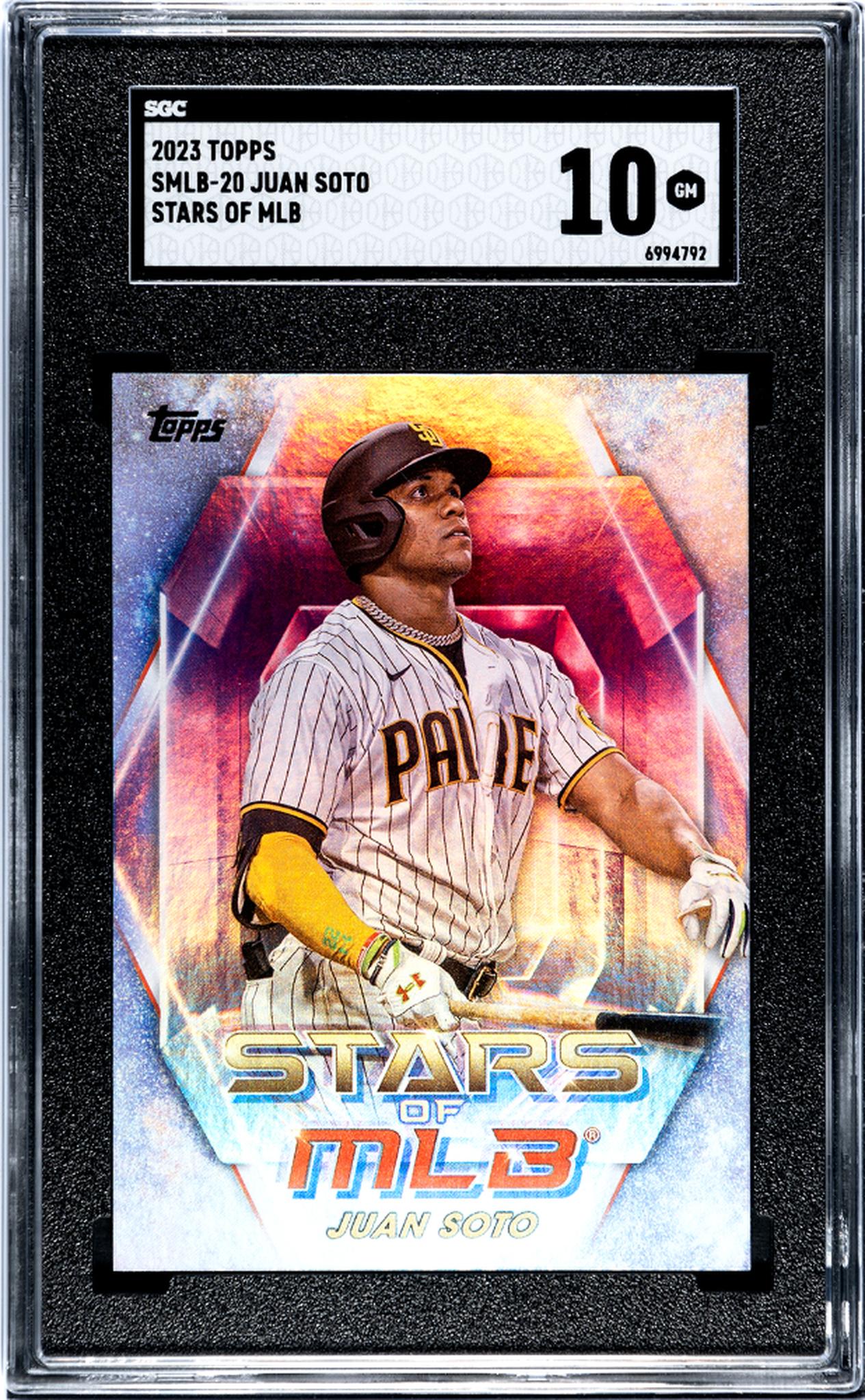 2023 Topps Stars of MLB Juan Soto #SMLB-20 SGC 10