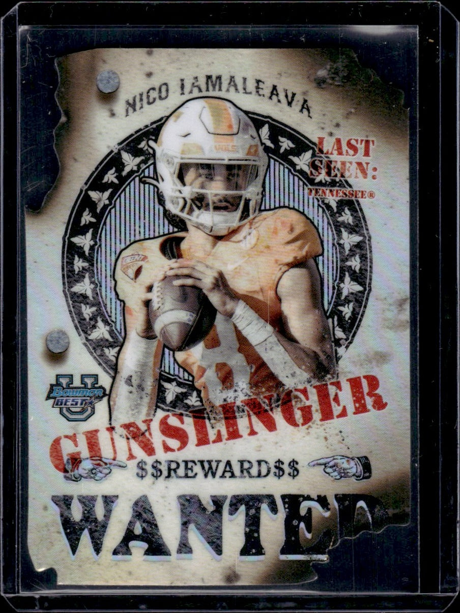 2024 Bowman #GB-16 Nico Iamaleava Gunslinger Tennessee