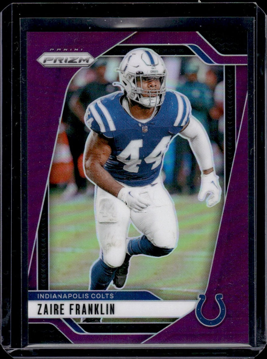 2024 Panini Prizm #124 Zaire Franklin /125 Indianapolis Colts