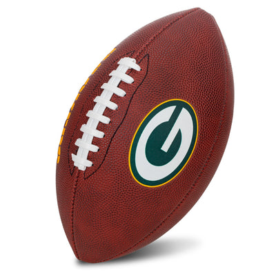 Franklin Sports NFL Green Bay Packers Junior Football - Youth Size