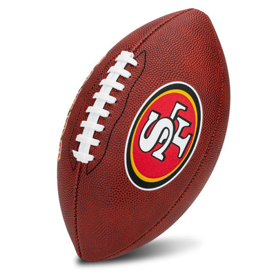 Franklin Sports NFL San Francisco 49ers Junior Brown Football - Boxed