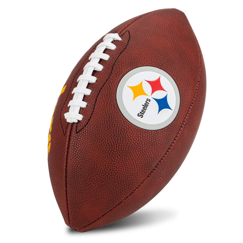 Franklin Sports NFL Pittsburgh Steelers Junior Football - Youth Size