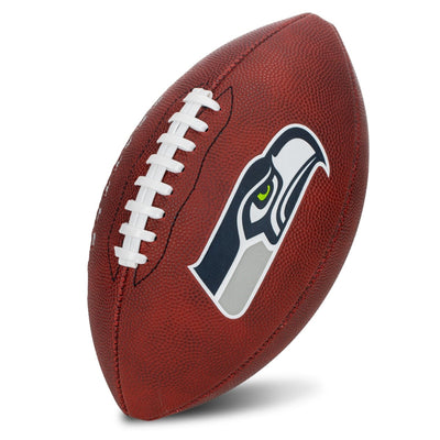 Franklin Sports NFL Seattle Seahawks Junior Brown Football - Boxed