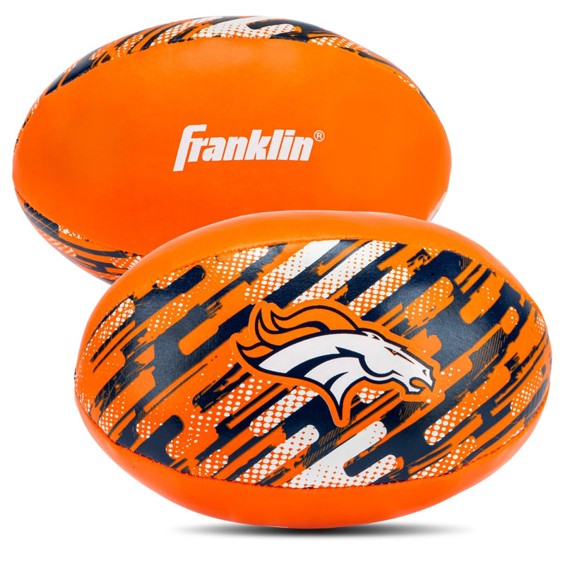 Franklin Sports NFL Denver Broncos Soft Sport Football
