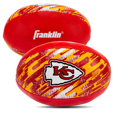 Franklin Sports NFL Kansas City Chiefs Soft Sport Footballs - 2 Pack