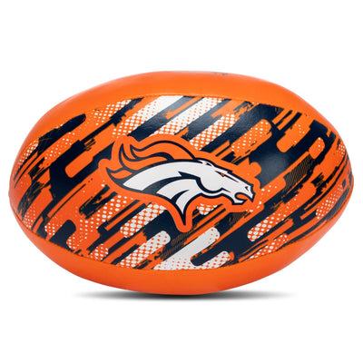 Franklin Sports NFL Denver Broncos Soft Sport Football - 8 Inch