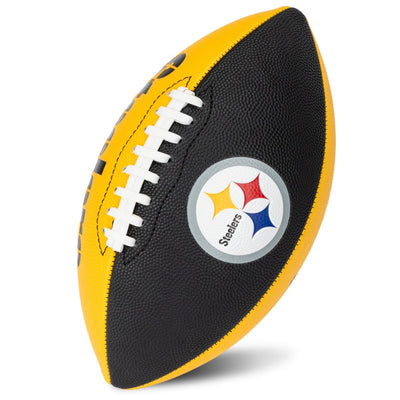 Franklin Sports NFL Pittsburgh Steelers Junior Color Block Football