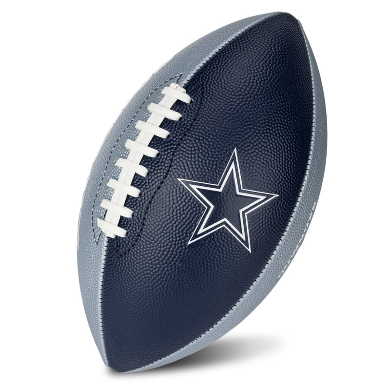 Franklin Sports NFL Dallas Cowboys Junior Color Block Football - Inflated