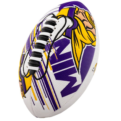 Franklin Sports NFL Air Tech Football - Minnesota Vikings - 8.5 Inch