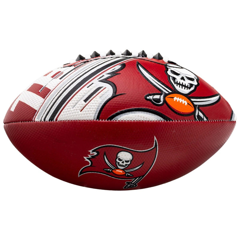 Franklin Sports NFL Air Tech Football - Tampa Bay Buccaneers - 8.5 Inch