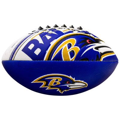 Franklin Sports NFL Air Tech Football - Baltimore Ravens - 8.5 Inch