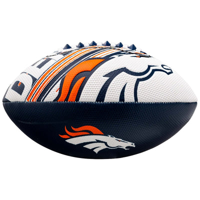 Franklin Sports NFL Air Tech Football - Denver Broncos - 8.5 Inch