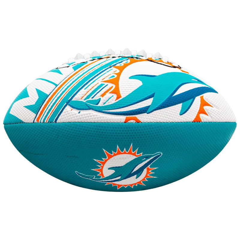 Franklin Sports NFL Miami Dolphins Air Tech Football - 8.5 Inch